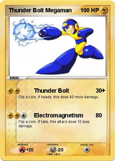 Pokemon Thunder Bolt Megaman