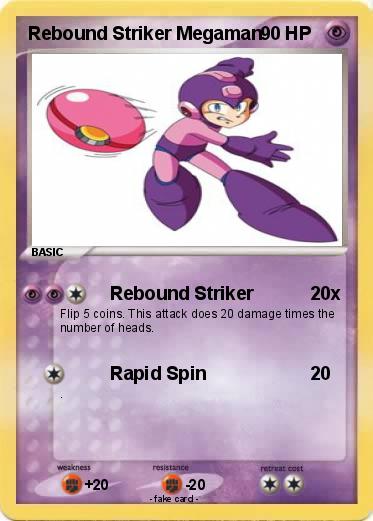 Pokemon Rebound Striker Megaman