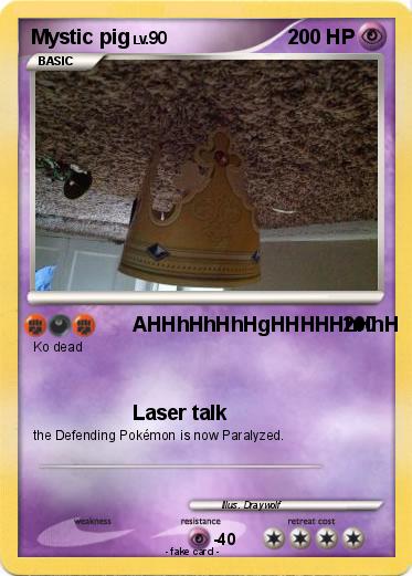 Pokemon Mystic pig