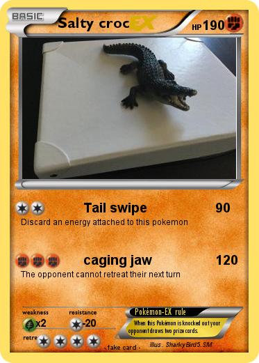 Pokemon Salty croc