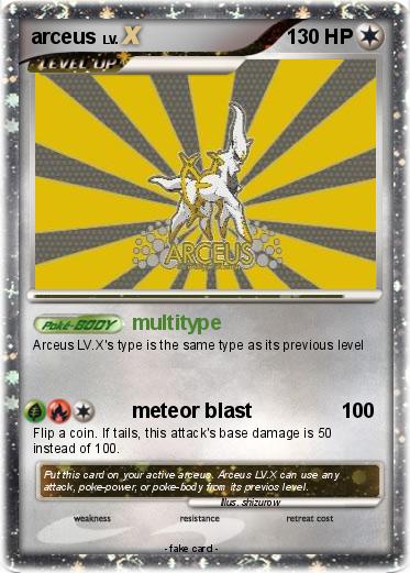 Pokemon arceus