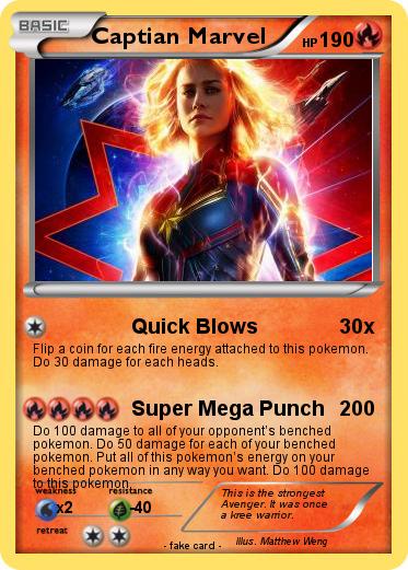 Pokemon Captian Marvel