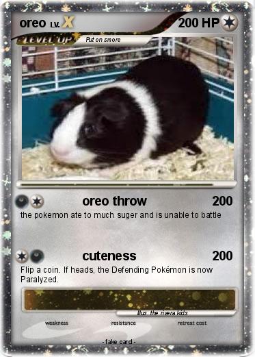 Pokemon oreo