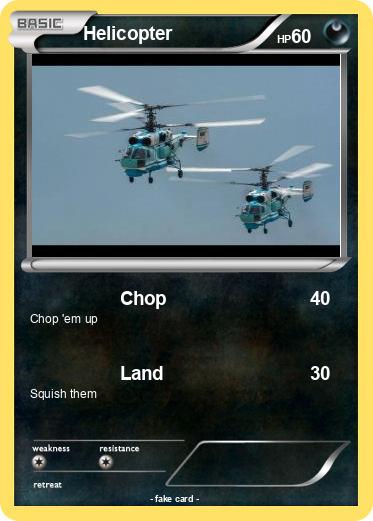 Pokemon Helicopter