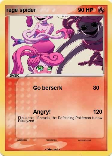 Pokemon rage spider