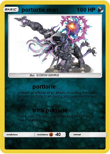 Pokemon portortle man