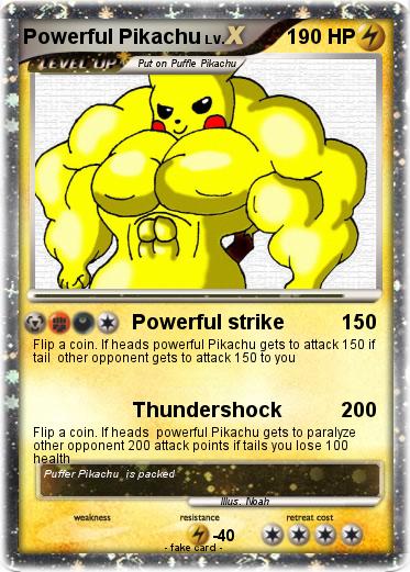 Pokemon Powerful Pikachu
