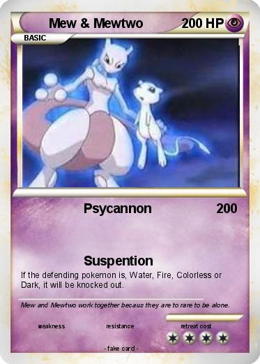 Pokemon Mew & Mewtwo
