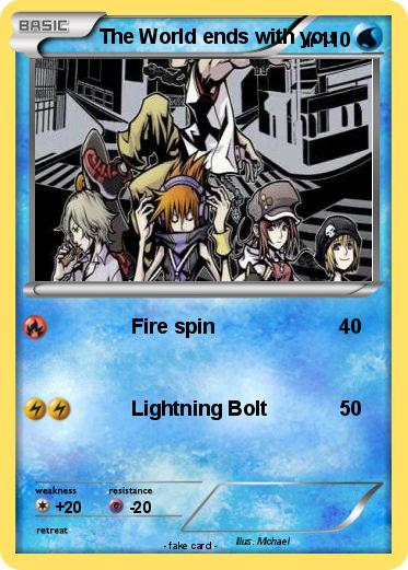 Pokemon The World ends with you