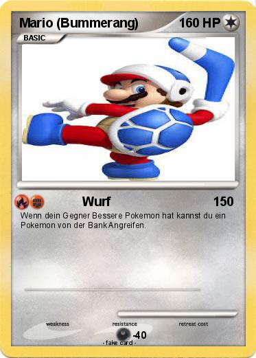 Pokemon Mario (Bummerang)