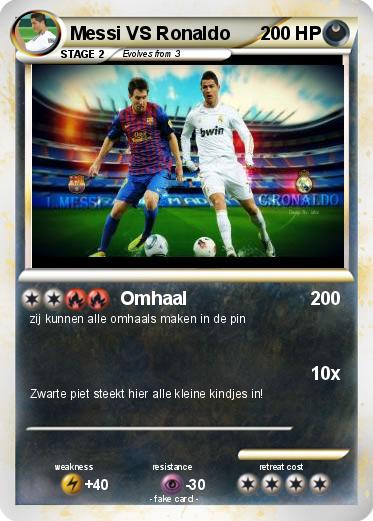Pokemon Messi VS Ronaldo