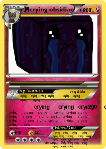 Pokemon crying obsidian   cc