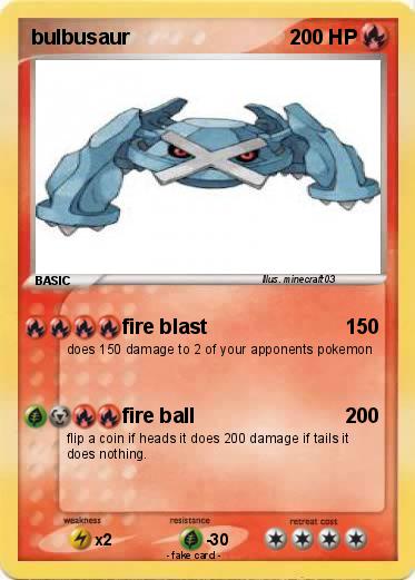 Pokemon bulbusaur