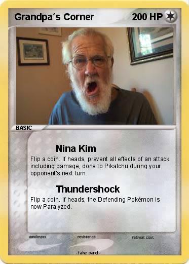 Pokemon Grandpa´s Corner