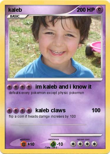 Pokemon kaleb