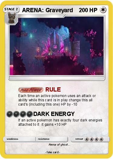 Pokemon ARENA: Graveyard