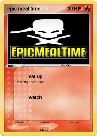 Pokemon epic meal time