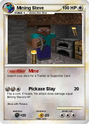 Pokemon Mining Steve