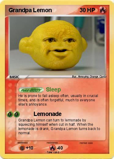 Pokemon Grandpa Lemon