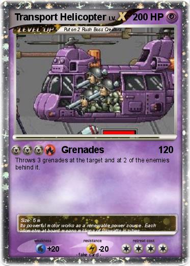 Pokemon Transport Helicopter
