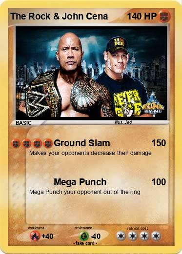 Pokemon The Rock & John Cena