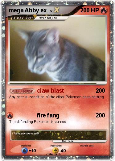 Pokemon mega Abby ex
