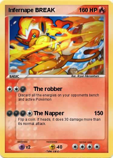Pokemon Infernape BREAK