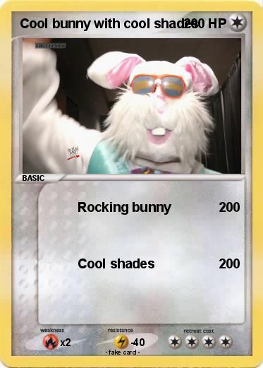 Pokemon Cool bunny with cool shades