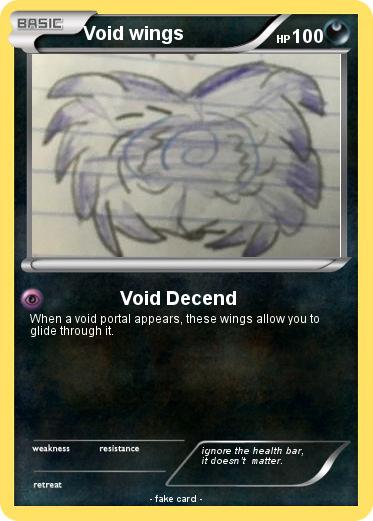 Pokemon Void wings