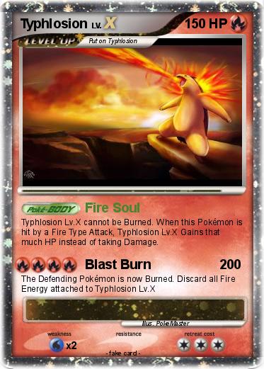 Pokemon Typhlosion