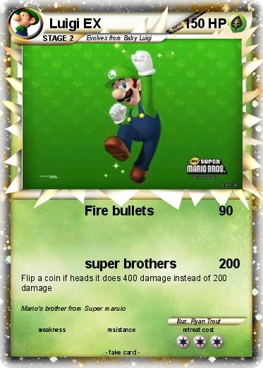 Pokemon Luigi EX