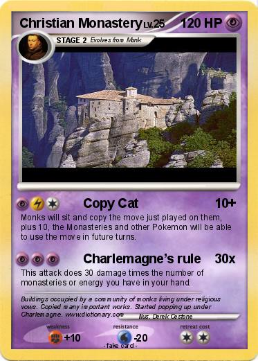 Pokemon Christian Monastery