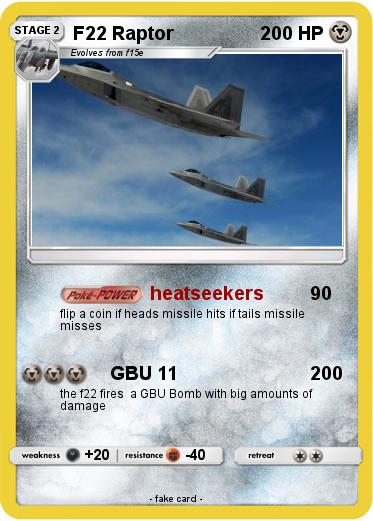 Pokemon F22 Raptor