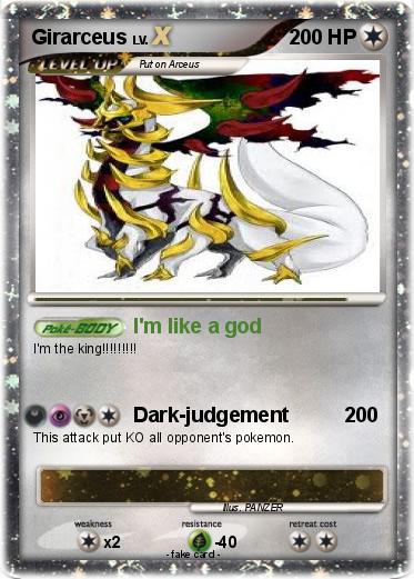 Pokemon Girarceus