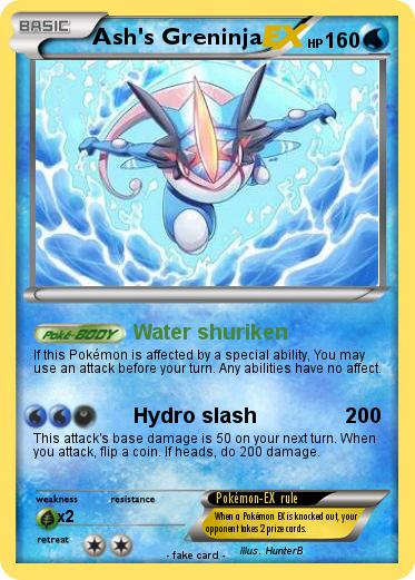 Pokemon Ash's Greninja