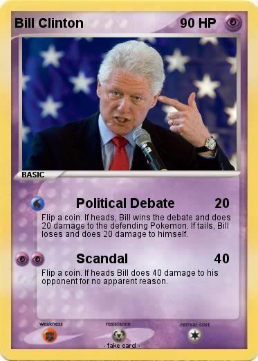 Pokemon Bill Clinton