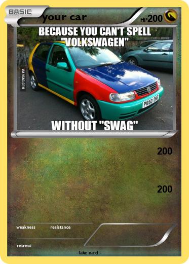 Pokemon your car