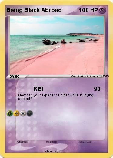 Pokemon Being Black Abroad
