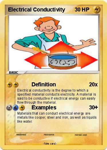 Pokemon Electrical Conductivity