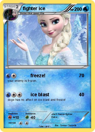Pokemon fighter ice