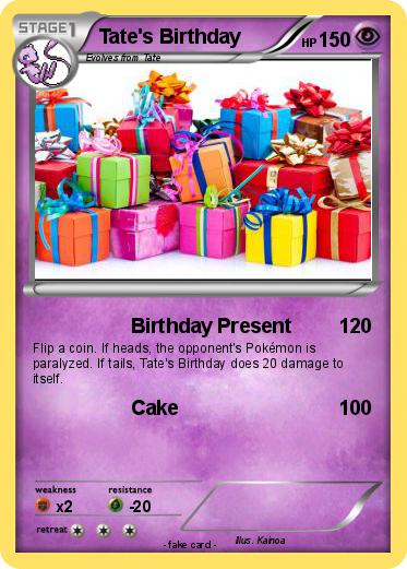 Pokemon Tate's Birthday