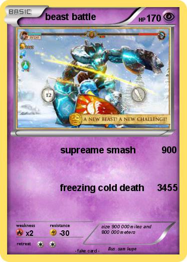 Pokemon beast battle
