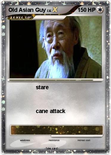 Pokemon Old Asian Guy