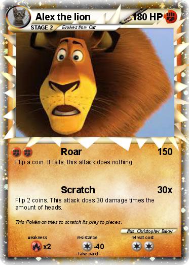 Pokemon Alex the lion