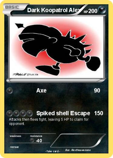 Pokemon Dark Koopatrol Alex