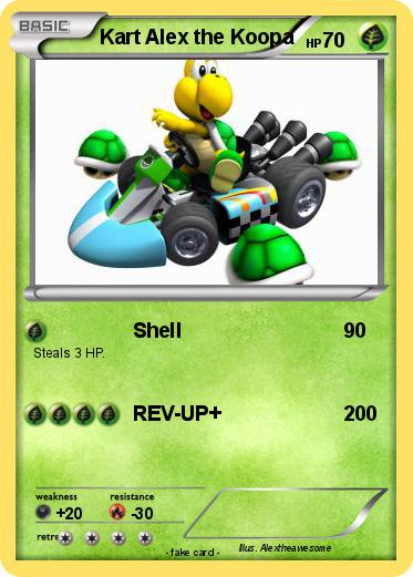 Pokemon Kart Alex the Koopa