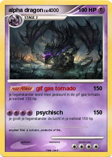 Pokemon alpha dragon