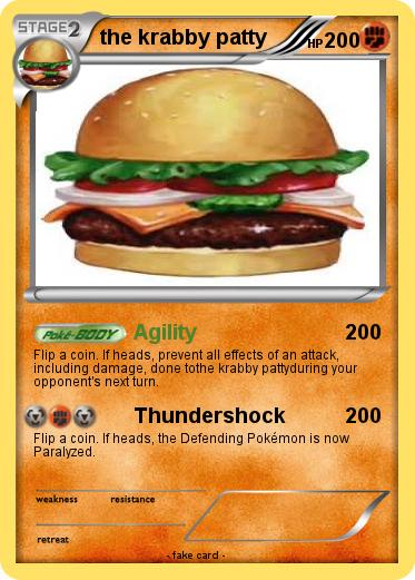 Pokemon the krabby patty