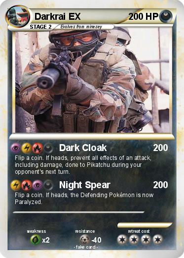 Pokemon Darkrai EX