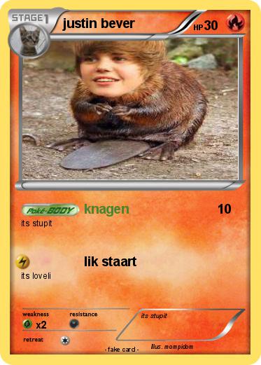 Pokemon justin bever